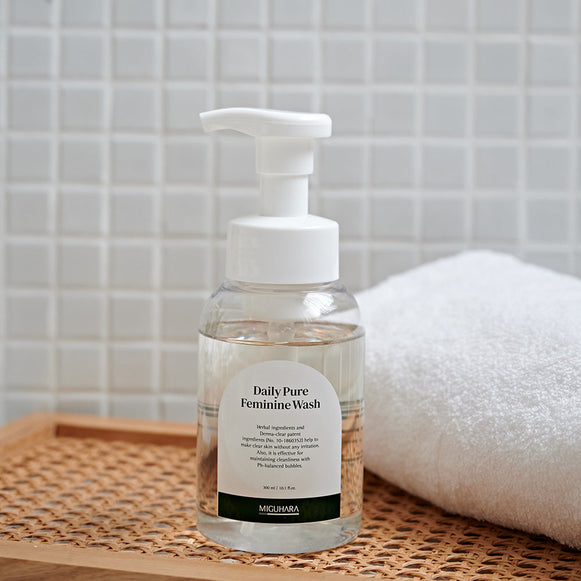 MIGUHARA Daily Pure Feminine Wash 300ml disponible sur Ma petite Coree, ton Eshop 100% K-beauty en direct de Seoul
