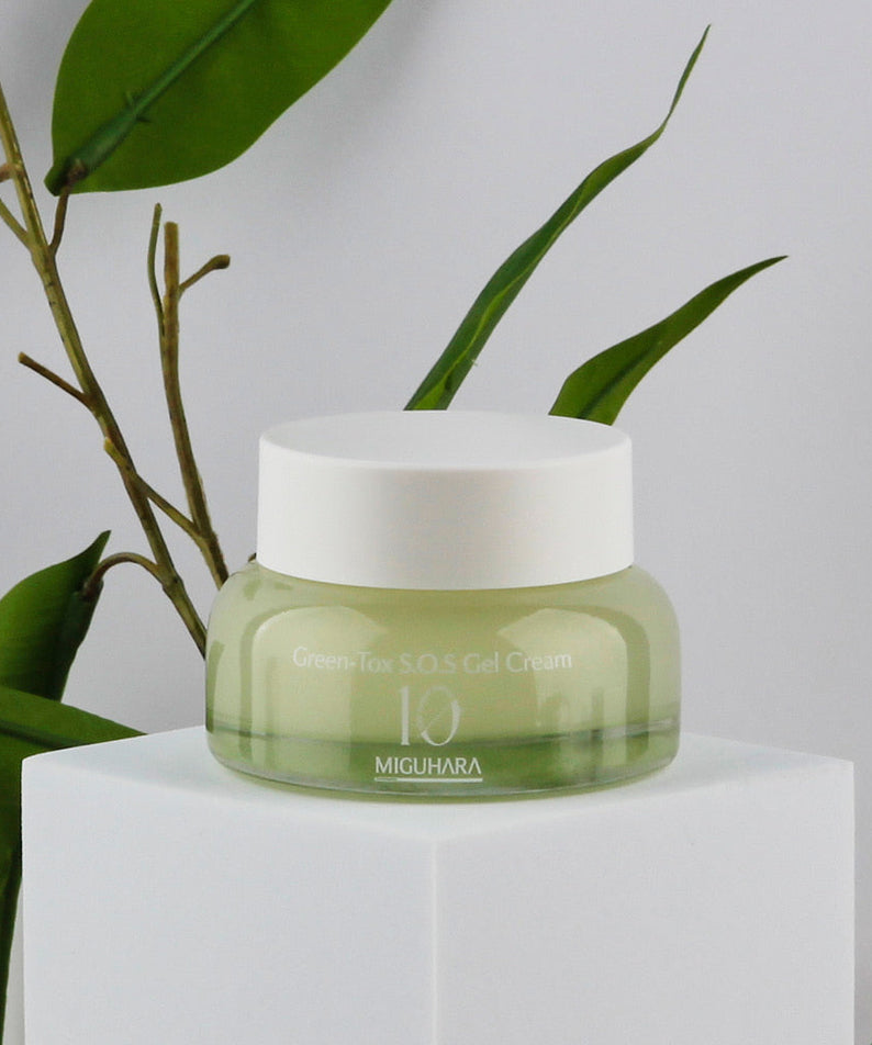 MIGUHARA Green-Tox S.O.S Gel Cream 50ml disponible sur Ma petite Coree, ton Eshop 100% K-beauty en direct de Seoul