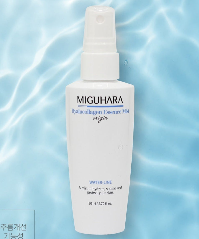 MIGUHARA Hyalucollagen Essence Mist Origin 80ml disponible sur Ma petite Coree, ton Eshop 100% K-beauty en direct de Seoul