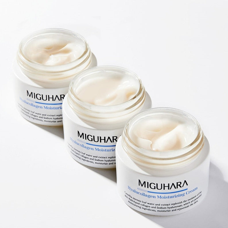 MIGUHARA Hyalucollagen Moisturizing Cream 50ml disponible sur Ma petite Coree, ton Eshop 100% K-beauty en direct de Seoul