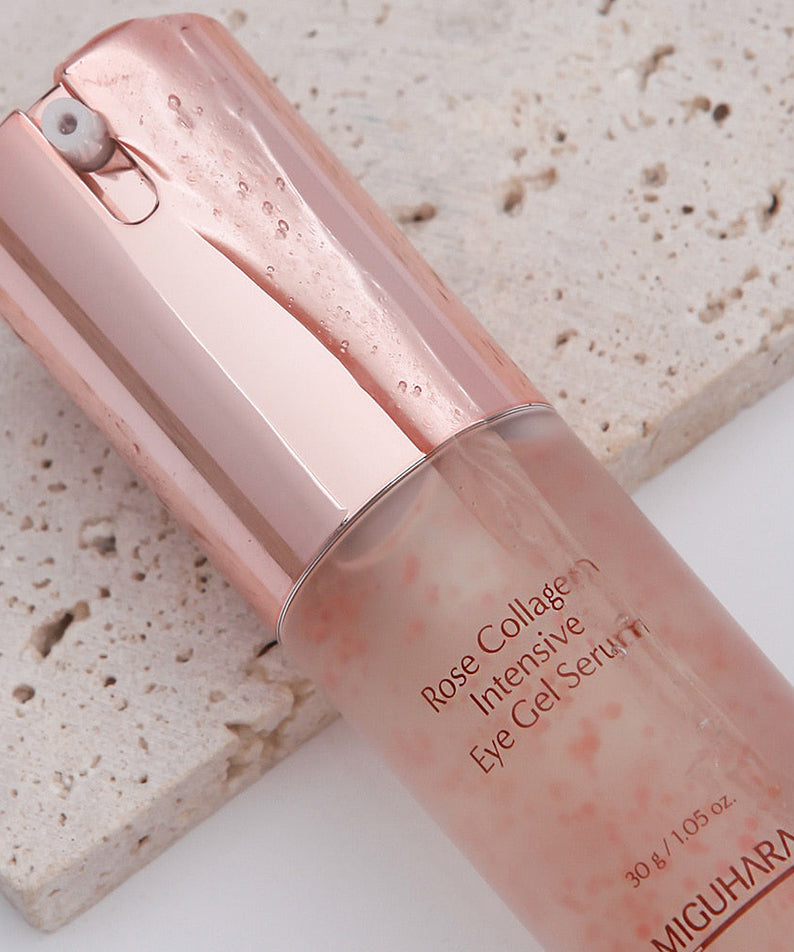 MIGUHARA Rose Collagen Intensive Eye Gel Serum 30ml disponible sur Ma petite Coree, ton Eshop 100% K-beauty en direct de Seoul