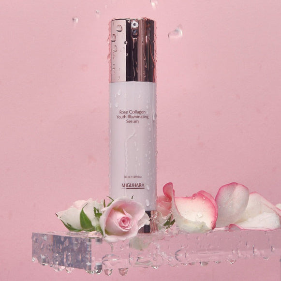 MIGUHARA Rose Collagen Youth Illuminating Serum 50ml disponible sur Ma petite Coree, ton Eshop 100% K-beauty en direct de Seoul