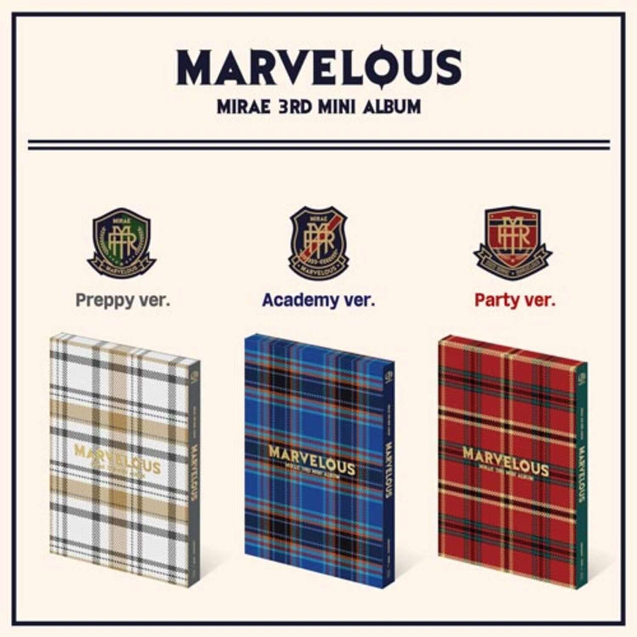 MIRAE - 3rd Mini Album [Marvelous] (SET) - Album Kpop