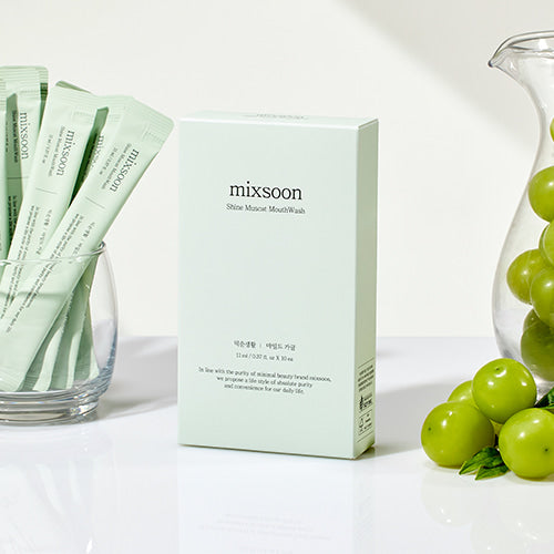 MIXSOON Shine Muscat Mouth Wash (10 stick) disponible sur Ma petite Coree, ton Eshop 100% K-beauty en direct de Seoul