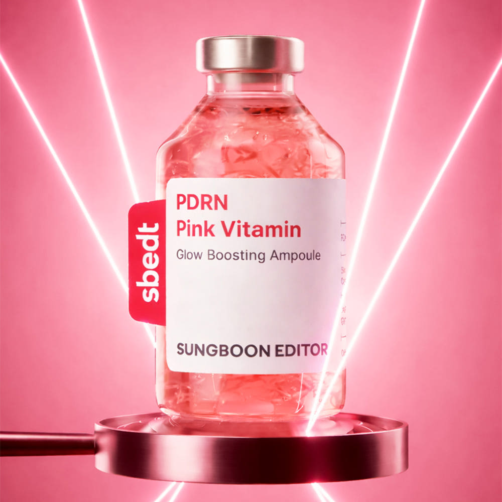 SUNGBOON EDITOR Pink PDRN Vitamin Glow Boosting Ampoule 40ml