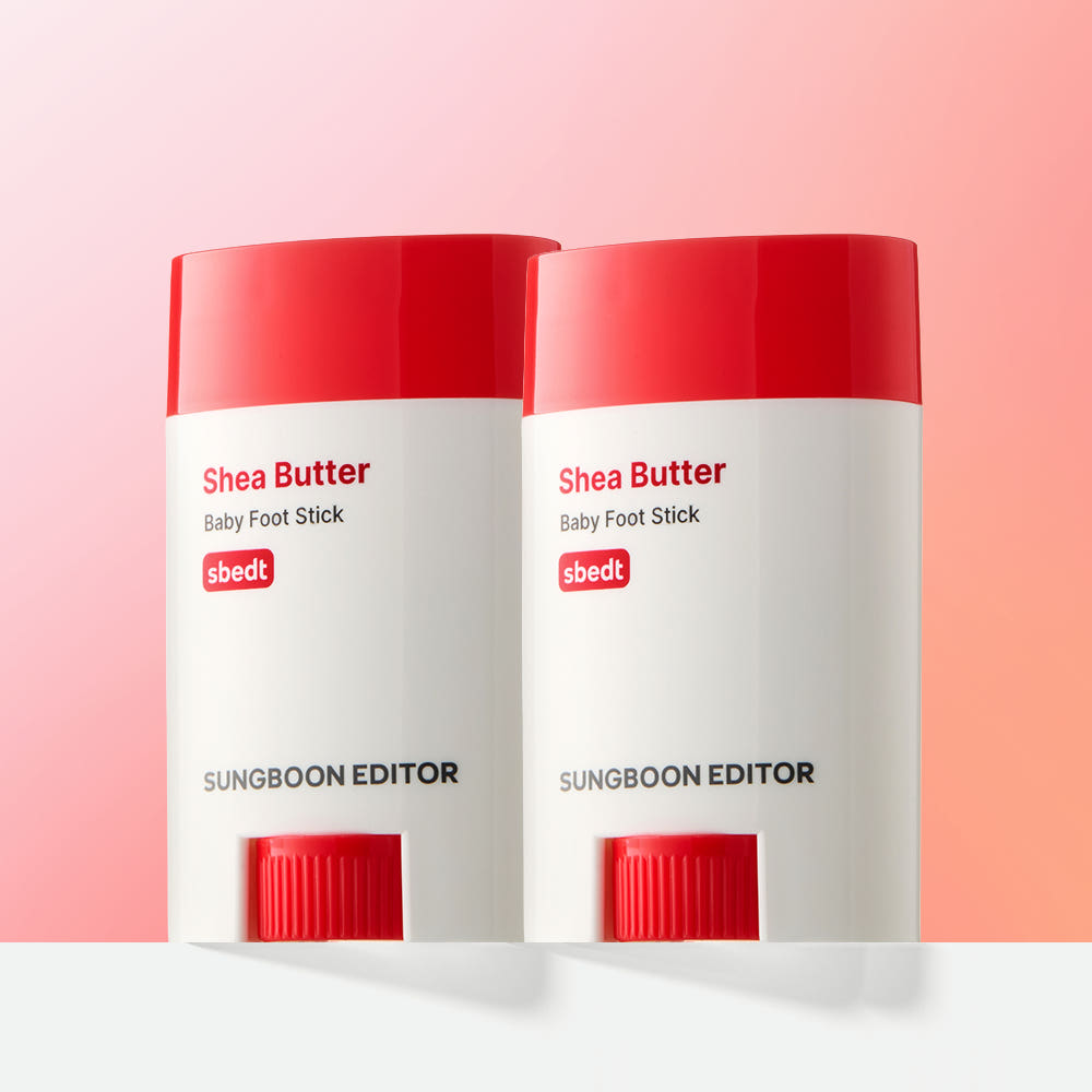 SUNGBOON EDITOR Shea Butter Baby Foot Stick