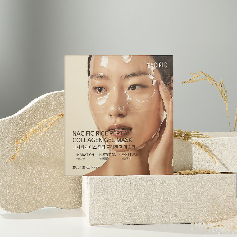 NACIFIC Rice Pepta Collagen Gel Mask set