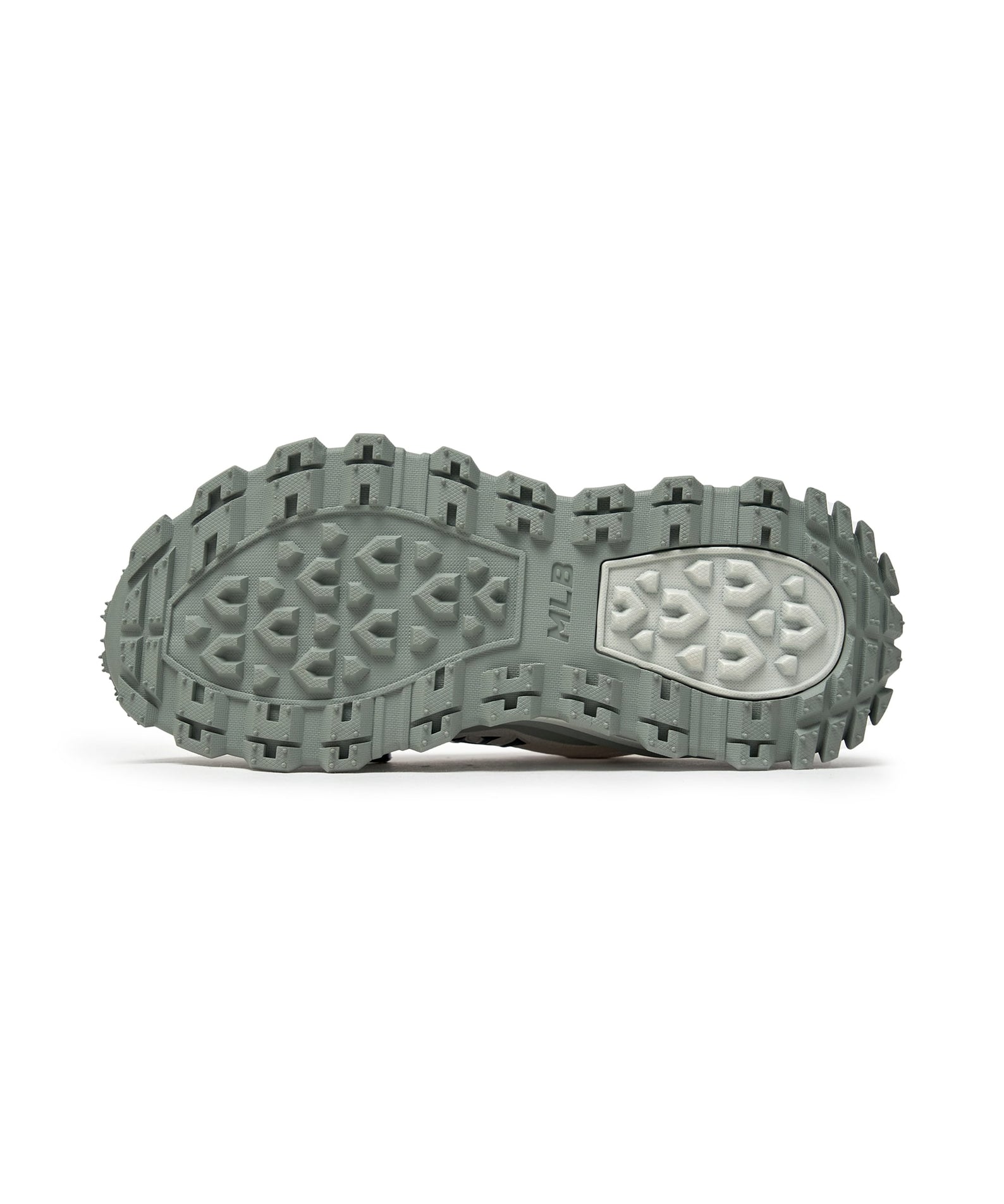 MLB Bump Chunky New York Yankees MINT, sneakers mint de la MLB, semelle cramponnée sur fond blanc.