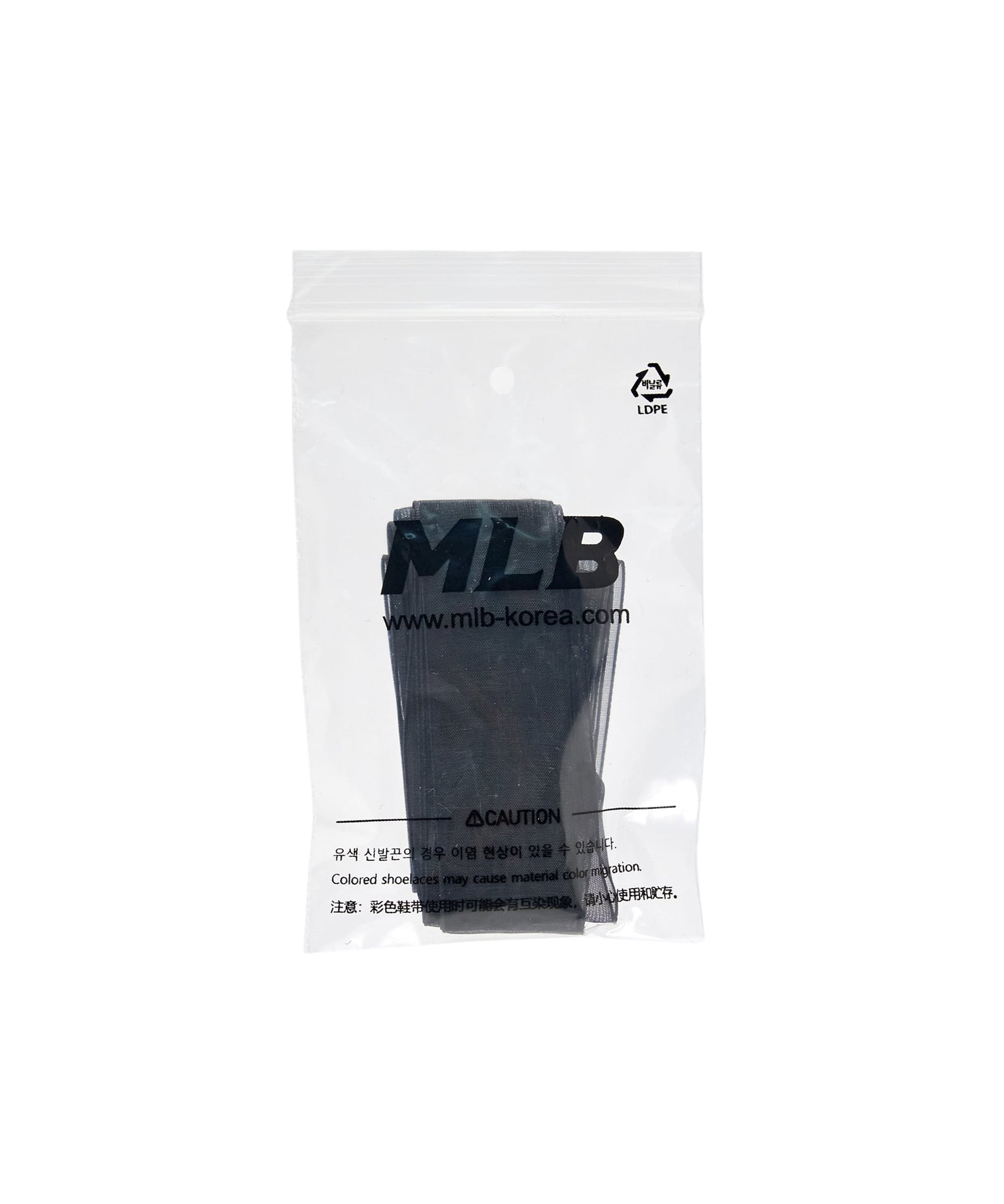 MLB Slick Powder New York Yankees BLACK : sachet noir MLB en contexte visuel, produit officiel de la marque MLB Korea.