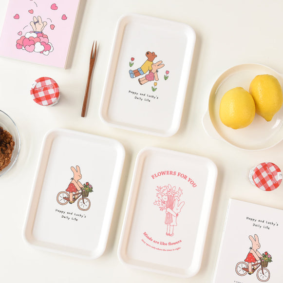 MONOLIKE Happy And Lucky Tray en stock sur Ma Petite Corée