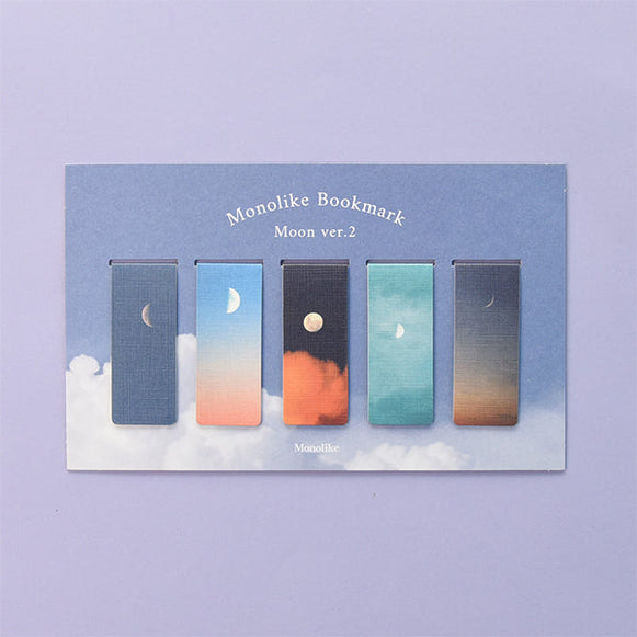 MONOLIKE Magnetic Bookmark Set #Moon Ver.2 en stock sur Ma Petite Corée