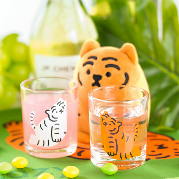 MUZIK TIGER Soju Glass Set en stock sur Ma Petite Corée