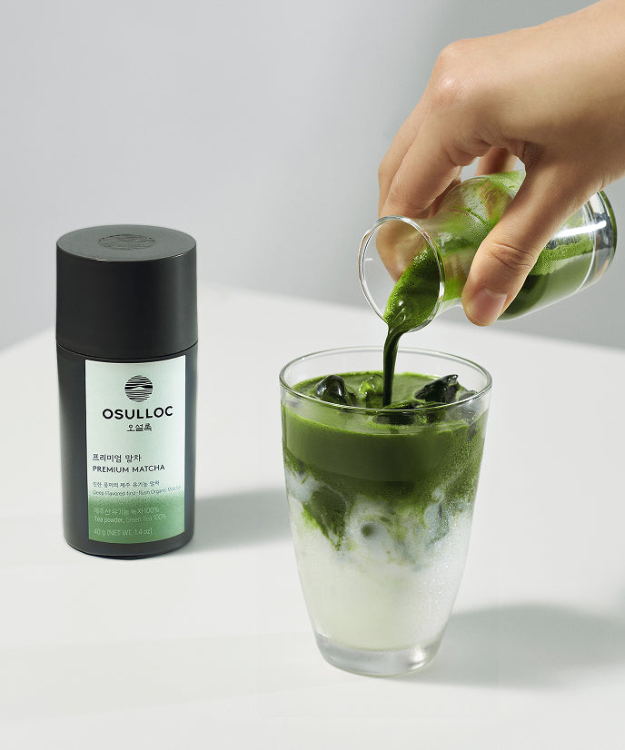 OSULLOC [Limited Edition Bojagi] Matcha Ritual Gift (Black)
