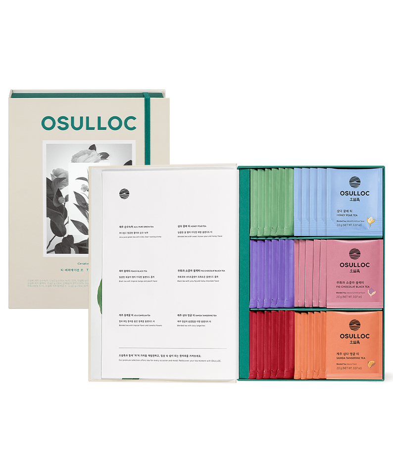 Osulloc Tea Variation O Gift Set (6 Types x 6 Packs)
