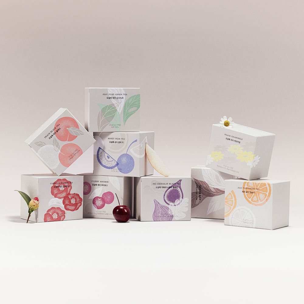 OSULLOC Premium Tea Collection 9 Types, 90 Packs