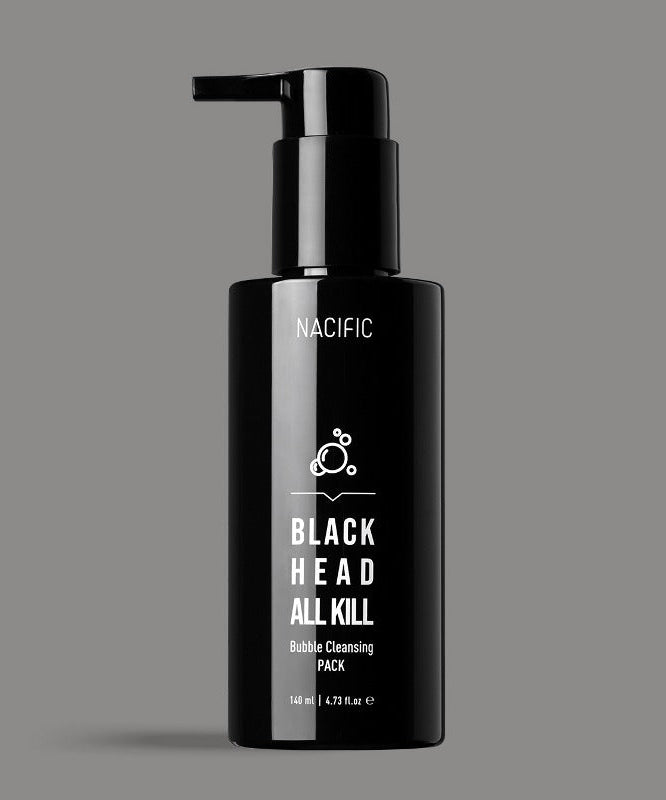 NACIFIC Black Head All Kill Bubble Cleansing Pack 140ml disponible sur Ma petite Coree, ton Eshop 100% K-beauty en direct de Seoul