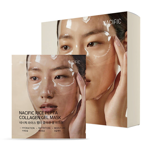 NACIFIC Rice Pepta Collagen Gel Mask set disponible sur Ma petite Coree, ton Eshop 100% K-beauty en direct de Seoul