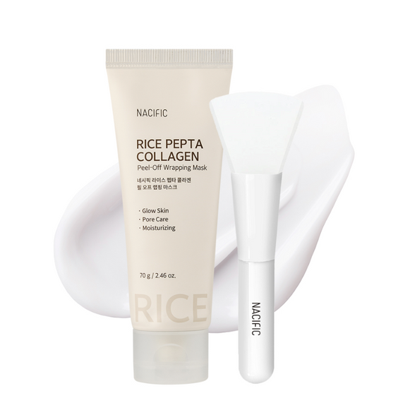 NACIFIC Rice Pepta Collagen Peel Off Wrapping Mask 70g
