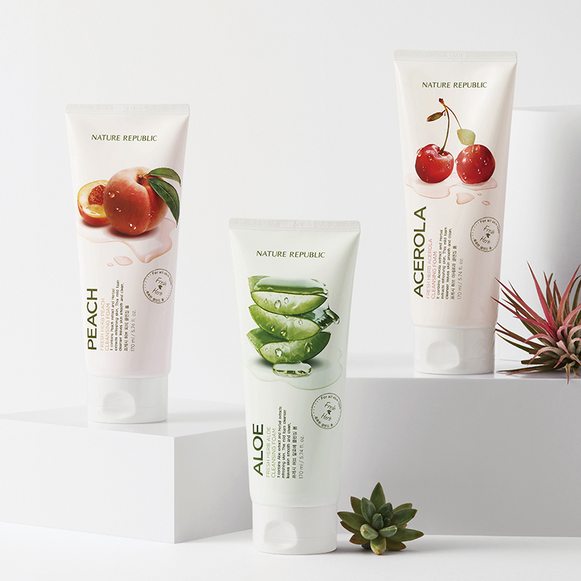 NATURE REPUBLIC Fresh Herb Foam Cleansing 170ml disponible sur Ma petite Coree, ton Eshop 100% K-beauty en direct de Seoul