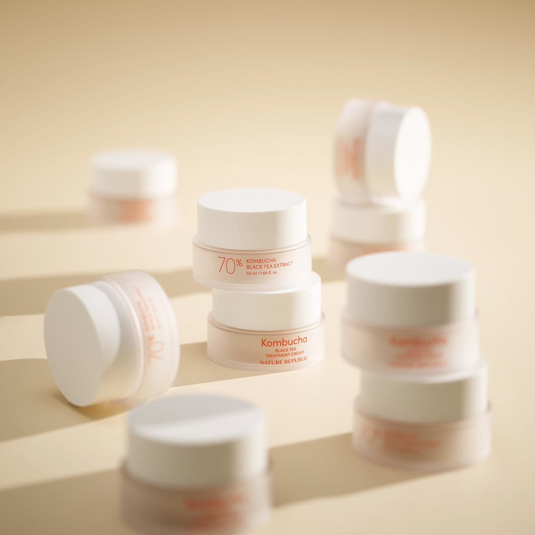 NATURE REPUBLIC Kombucha Black Tea Treatment Cream 50ml disponible sur Ma petite Coree, ton Eshop 100% K-beauty en direct de Seoul
