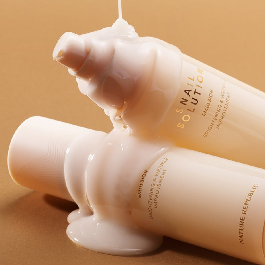 NATURE REPUBLIC Snail Solution Emulsion 120ml disponible sur Ma petite Coree, ton Eshop 100% K-beauty en direct de Seoul