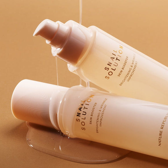 NATURE REPUBLIC Snail Solution Skin Booster 130ml disponible sur Ma petite Coree, ton Eshop 100% K-beauty en direct de Seoul