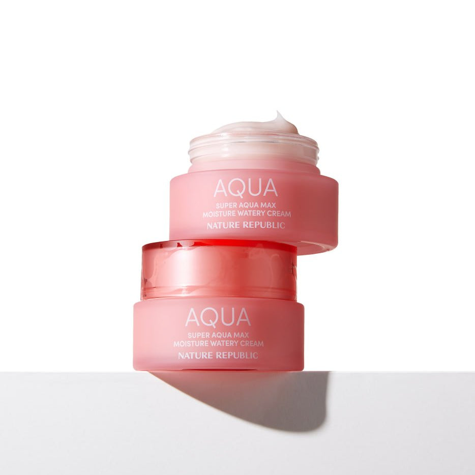 NATURE REPUBLIC Super Aqua Max Moisture Watery Cream 80ml disponible sur Ma petite Coree, ton Eshop 100% K-beauty en direct de Seoul