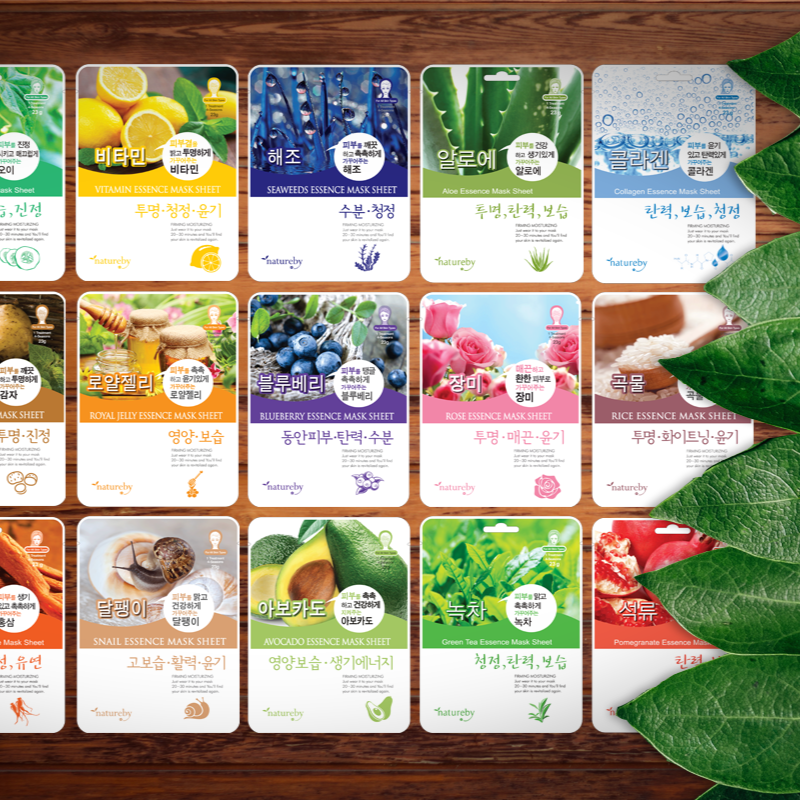 NATUREBY Essence Mask Pack 1+1 disponible sur Ma petite Coree, ton Eshop 100% K-beauty en direct de Seoul
