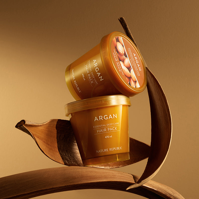 NATURE REPUBLIC Argan Essential Deep Care Hair Pack on sales on our Website !