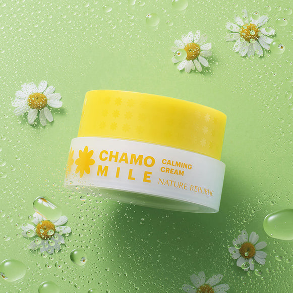 NATURE REPUBLIC Chamomile Calming Cream 55ml en stock sur Ma Petite Corée