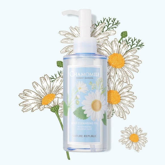 NATURE REPUBLIC Forest Garden Chamomile Cleansing Oil 200ml en stock sur Ma Petite Corée