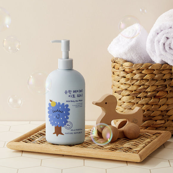 NATURE REPUBLIC Mild Baby Ato Wash 315ml en stock sur Ma Petite Corée