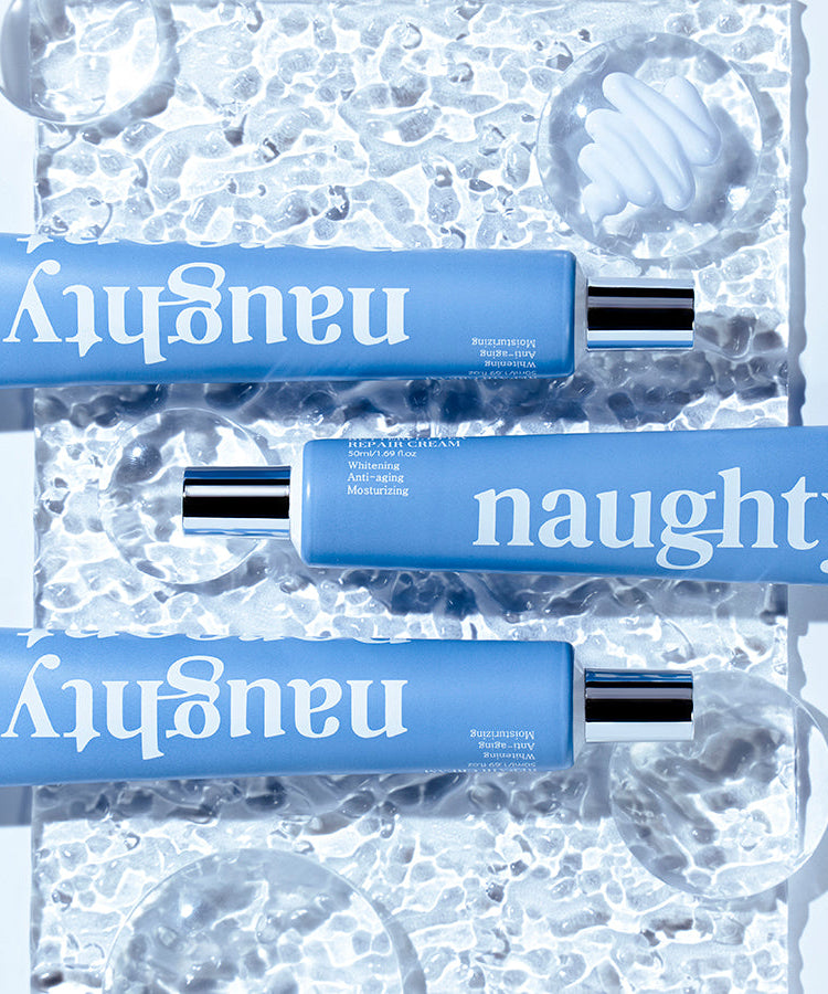 NAUGHTY PERCENT Butterfly Pea Repair Cream 50ml disponible sur Ma petite Coree, ton Eshop 100% K-beauty en direct de Seoul