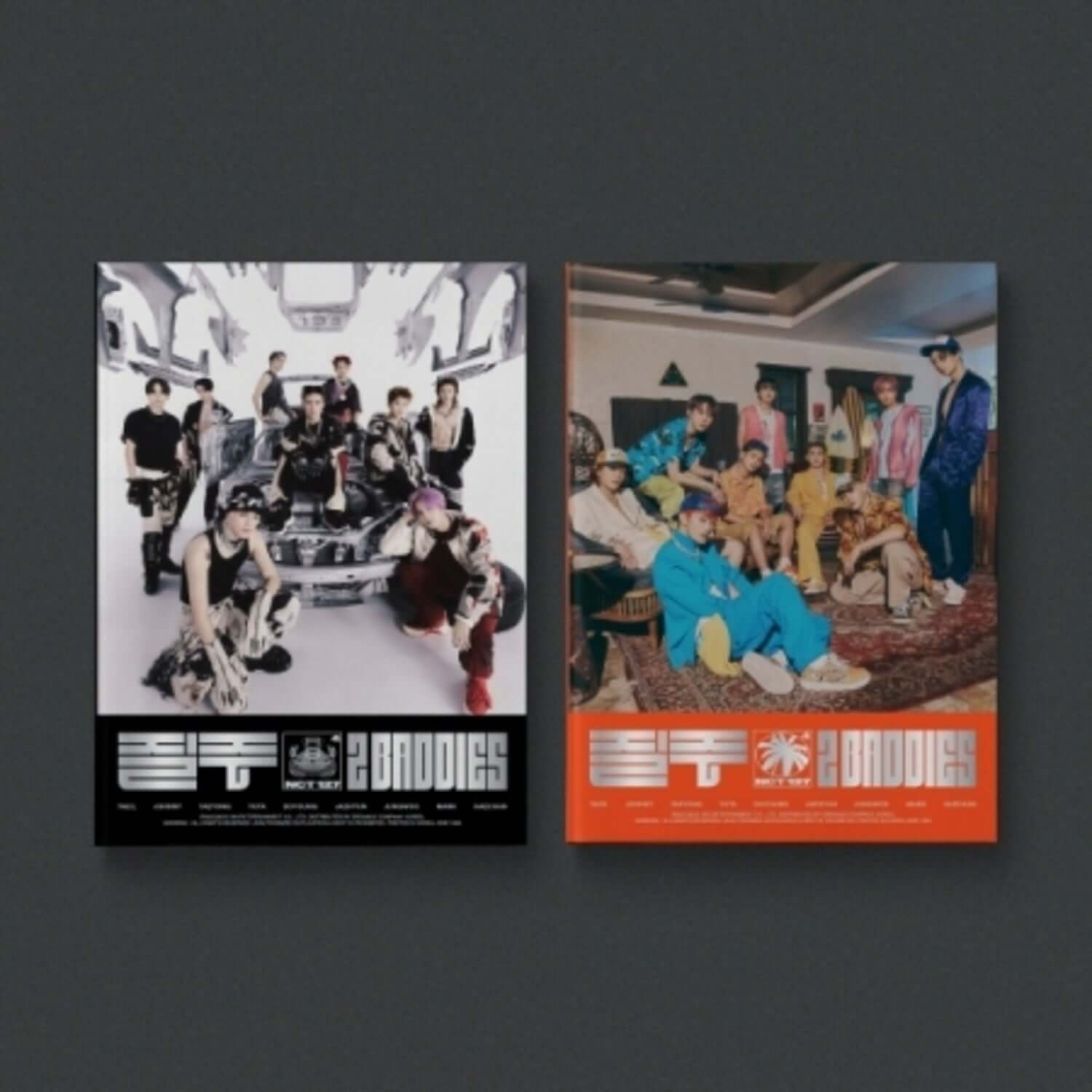 NCT 127 - 4th Full Album_[2 Baddies Ver.] (Random 1 of 2) (Photobook Ver.) - Album Kpop, couvertures photo du groupe
