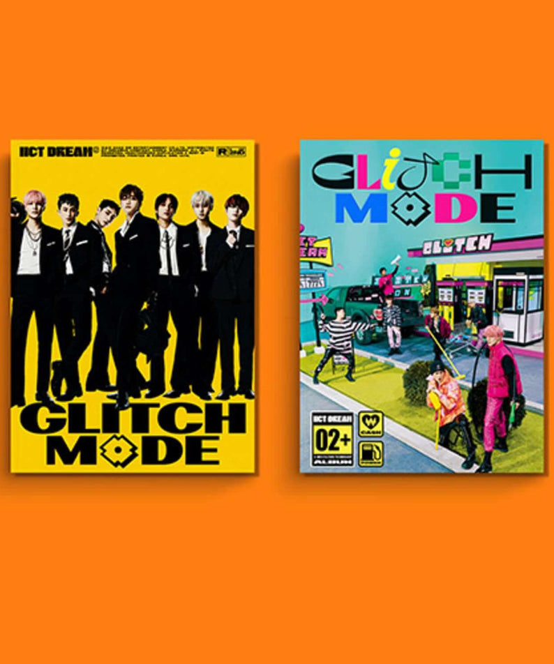 NCT DREAM - 2nd Full Album [Glitch Mode] (Photobook Ver.) (Random 1 of 2) - Album Kpop, photo pack Glitch Mode, NCT DREAM