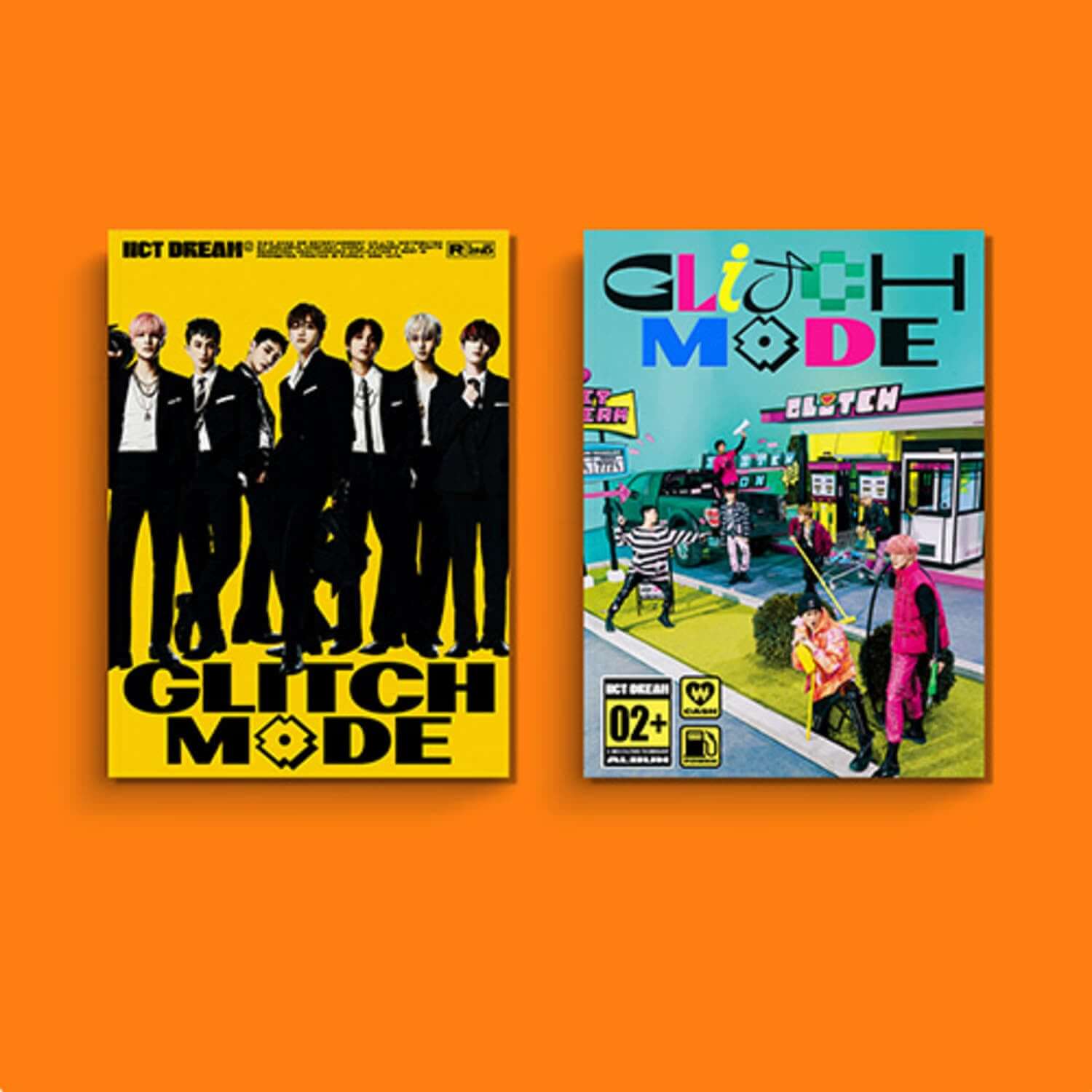 NCT DREAM - 2nd Full Album [Glitch Mode] (Photobook Ver.) (Random 1 of 2) - Album Kpop, photo pack Glitch Mode, NCT DREAM