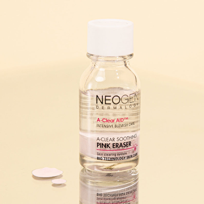 NEOGEN A Clear Soothing Pink Eraser 15ml disponible sur Ma petite Coree, ton Eshop 100% K-beauty en direct de Seoul