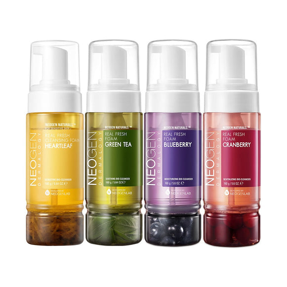 NEOGEN Real Fresh Foam Green Tea 160g disponible sur Ma petite Coree, ton Eshop 100% K-beauty en direct de Seoul