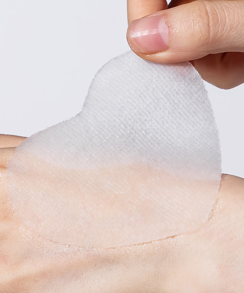 NEOGEN Real Heartleaf Soothing Daily Mask 40 Sheets appliqué sur la peau, masque en forme de cœur pour apaiser et hydrater.