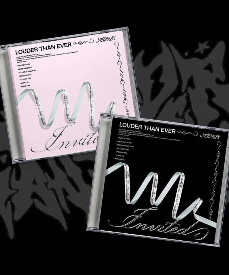 NEWBEAT - [LOUDER THAN EVER](JEWEL Ver.)(Kitten by Sunlight / Demon by Midnight) (Random 1 of 2) - Album Kpop, CD au look gothique
