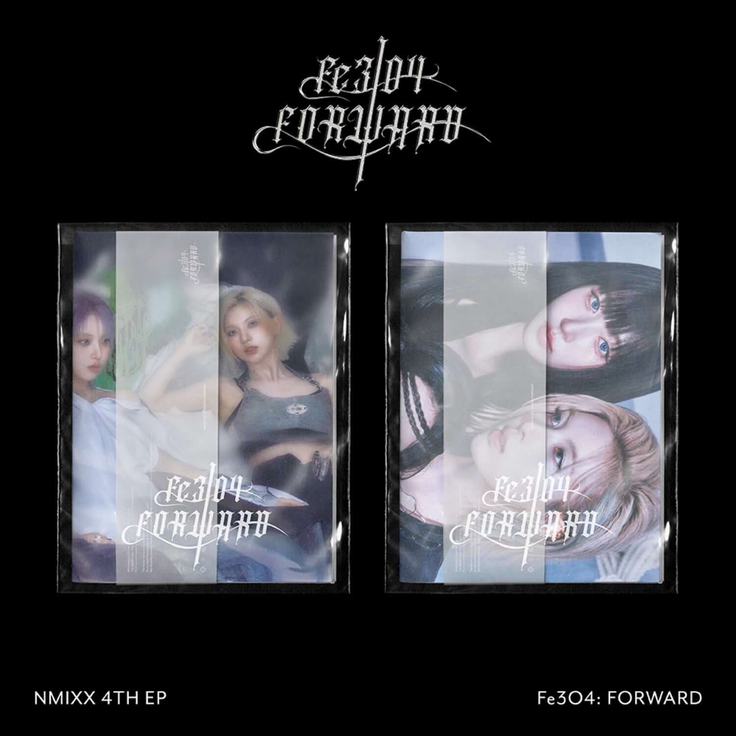 NMIXX - [Fe3O4: FORWARD] (Set of 2) - Album Kpop : set Fe304 FORWARD, coffret, photo double versions, style K-pop