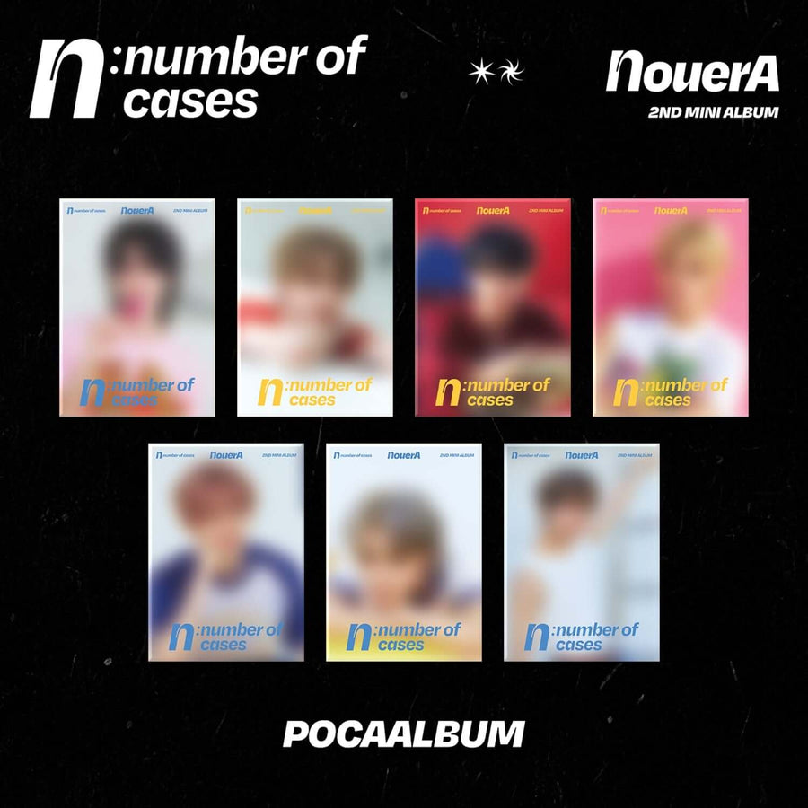 NOUERA - 2nd Album [n: number of cases] (POCA) (Set of 7) - Album Kpop