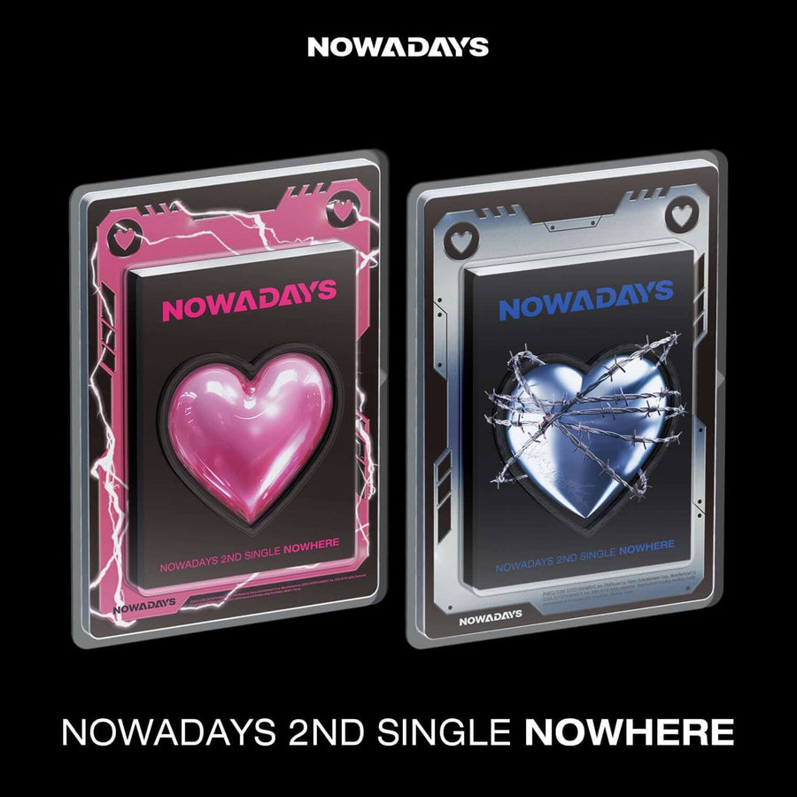 NOWADAYS - 2nd Single [NOWHERE] (Where Ver. / Here Ver.)(Set of 2) - Album Kpop
