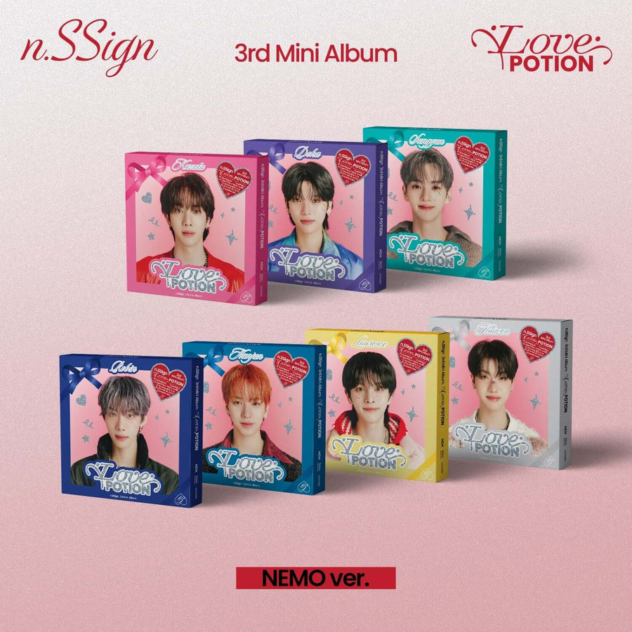 N.SSIGN - 3rd Album [Love Potion] (NEMO ver.) Random - Album Kpop