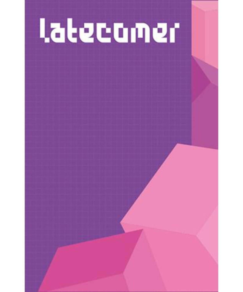 NTX - 1st Album [LATECOMER] (META ALBUM) (Platform ver.) - Album Kpop, couverture violette et rose abstraite, brand NTX