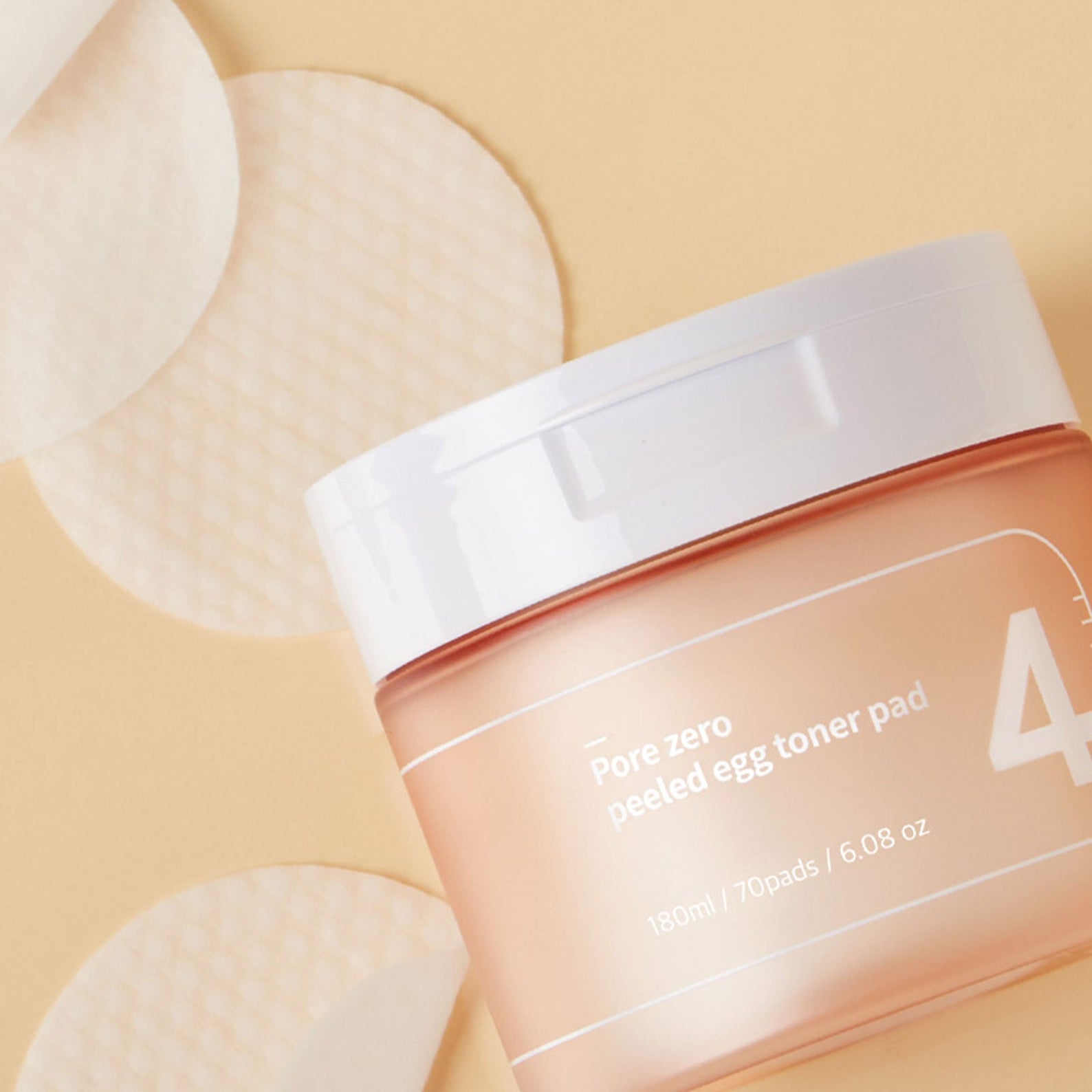 NUMBUZIN No.4 Pore Zero Peeled Egg Toner Pad disponible sur Ma petite Coree, ton Eshop 100% K-beauty en direct de Seoul