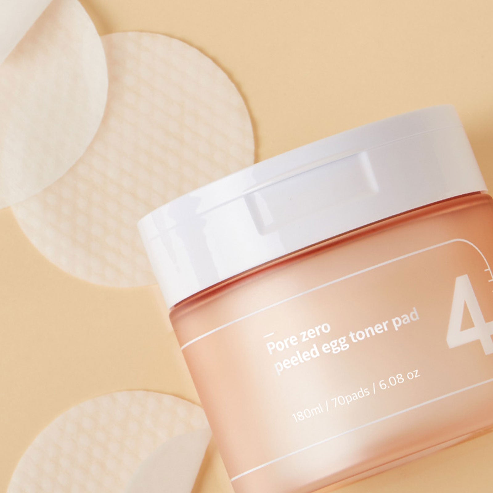 NUMBUZIN No.4 Pore Zero Peeled Egg Toner Pad disponible sur Ma petite Coree, ton Eshop 100% K-beauty en direct de Seoul