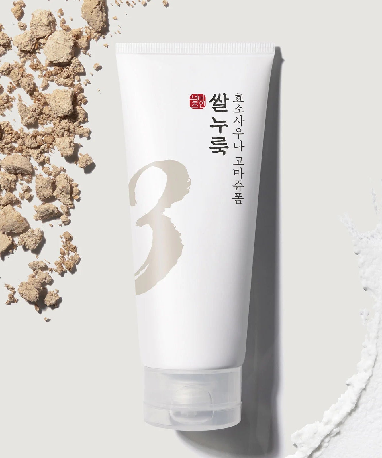 NUMBUZIN No.3 Rice Yeast Enzyme Suana Gommage Foam 170ml pour exfoliation visage en douceur.