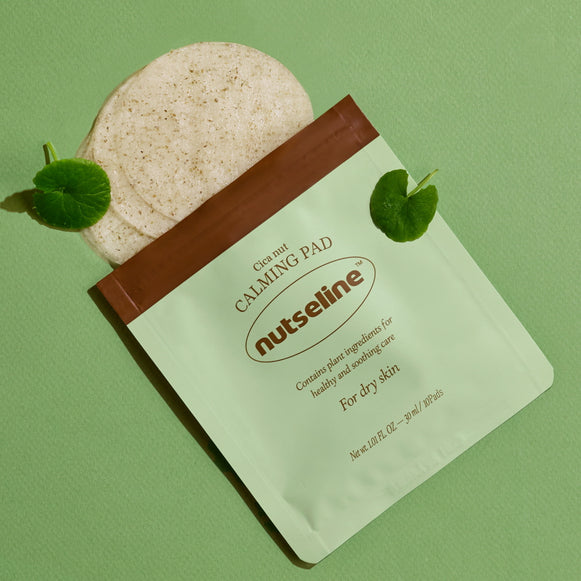 NUTSELINE Cica Nut Calming Pads disponible sur Ma petite Coree, ton Eshop 100% K-beauty en direct de Seoul