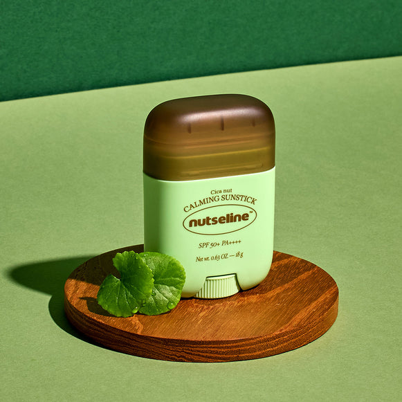 NUTSELINE Cica Nut Calming Sun Stick 18g disponible sur Ma petite Coree, ton Eshop 100% K-beauty en direct de Seoul